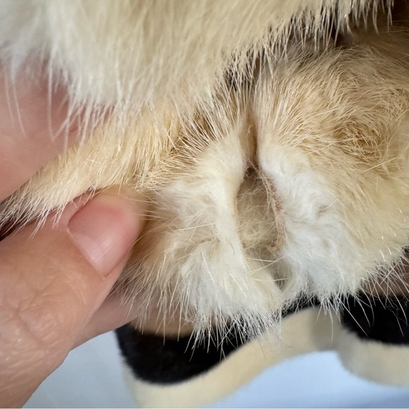 Vintage Mink Coat Saks Fifth Avenue Real Fur Stripe Blonde Retro 1960s Mod Small - Picture 10 of 15